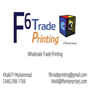 F6 Trade Printing