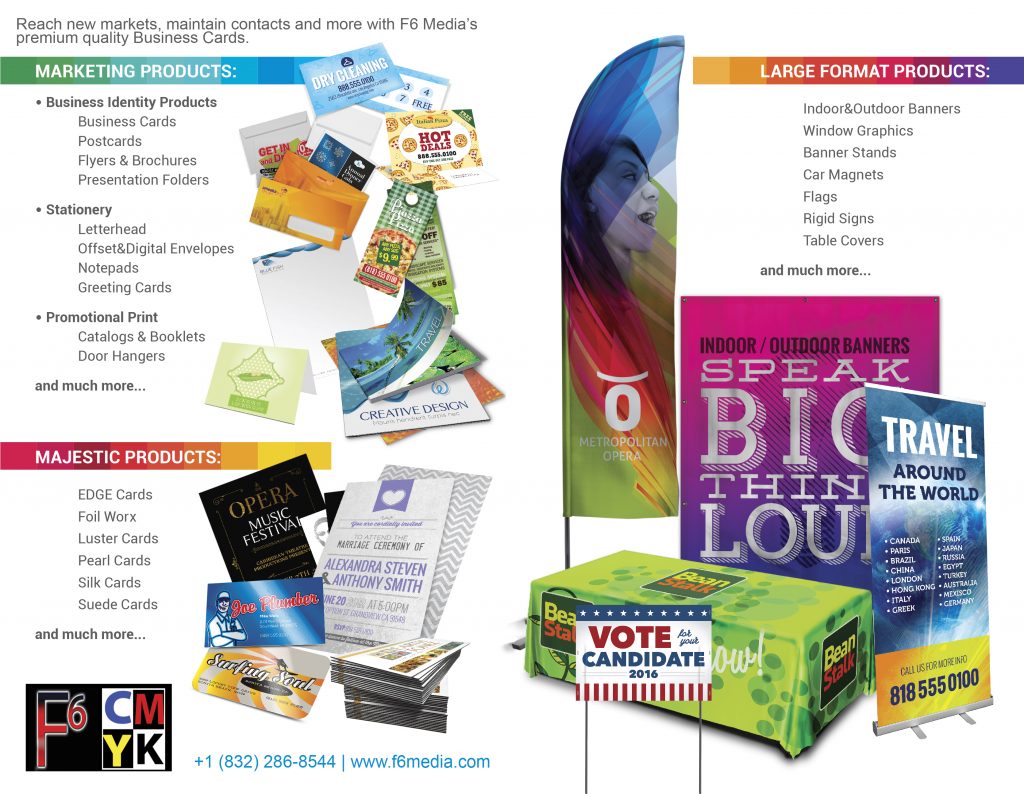 F6 Trade Printing Marketing Kit